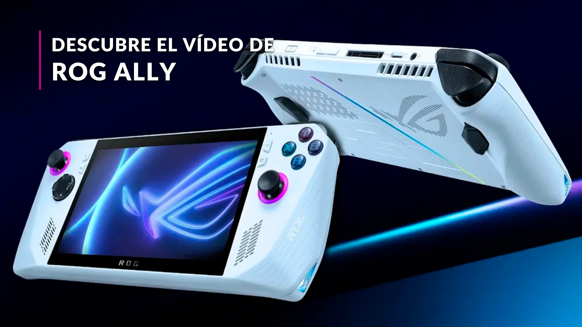 ROG ALLY RC71L - Z1 Extreme - Consola Portátil ASUS. PC GAMING